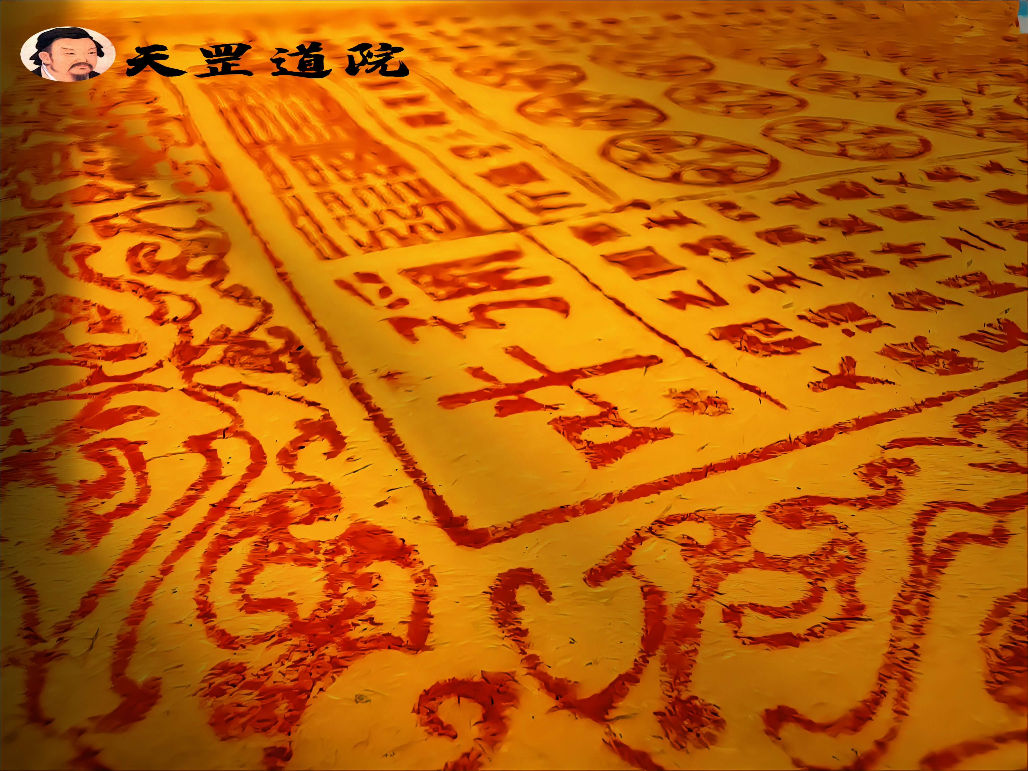 纯手工朱砂精印玉皇钱